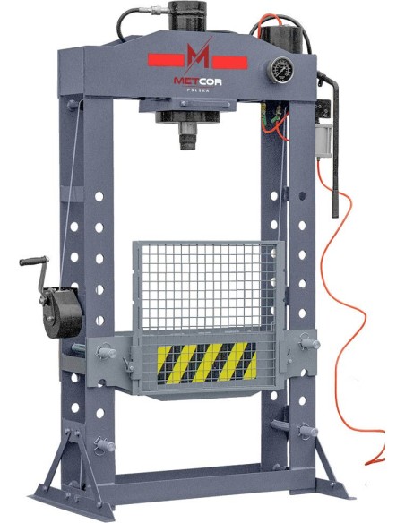 Presa Hidraulica Pneumatica 100T - Stabilitate si Precizie