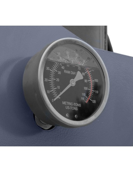 Presa Hidraulica Pneumatica 100T - Stabilitate si Precizie