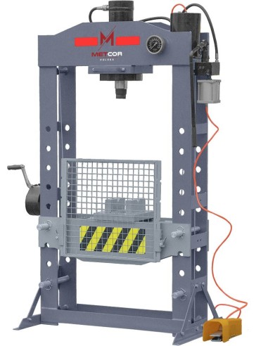 Presa Hidraulica Pneumatica 100T - Stabilitate si Precizie