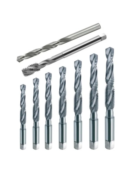 Set Burghie Fileturi M3-M12 HSS + Burghiu
