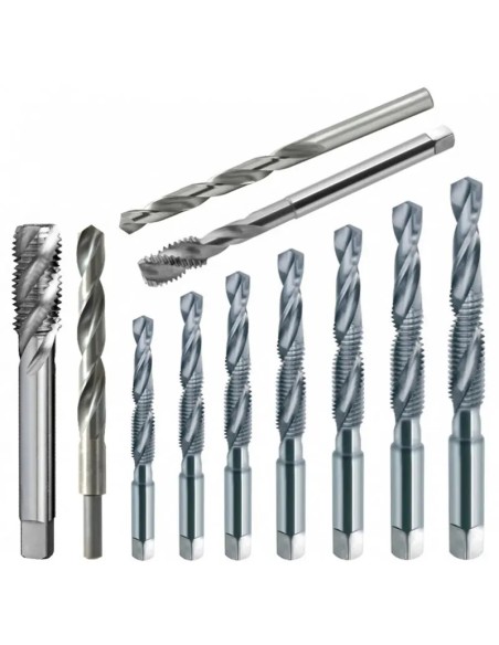 Set burghie si filete M3-M12 HSS de inalta calitate