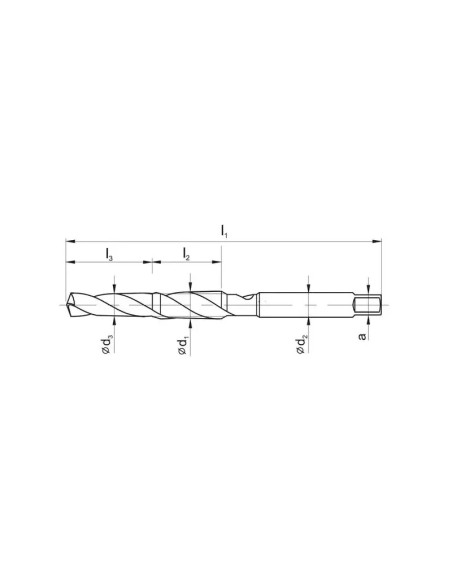 Set burghie fileturi M3-M12 HSS Precizie