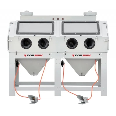 Cabina sablare 880L, eficienta duala extractie 2