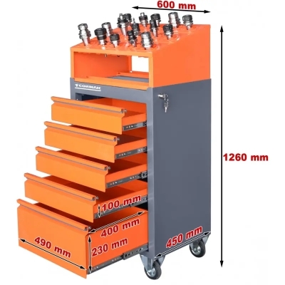 Dulap Scule CNC RS250 - Stocare Eficienta 2