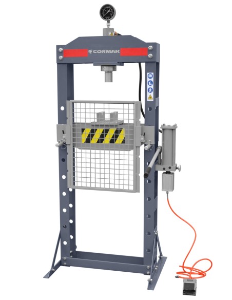 Presa hidraulica si pneumatica de atelier 20 tone Cormak