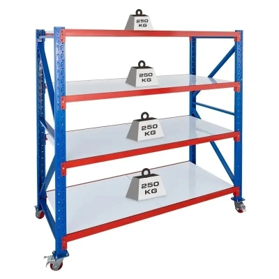 Raft depozitare mobil 1000kg cu roti