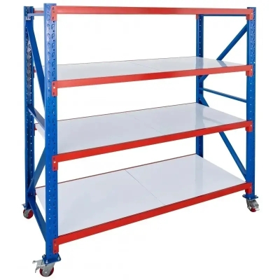 Raft depozitare mobil 1000kg cu roti 2