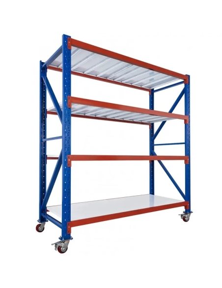 Raft depozitare mobil 1000kg cu roti