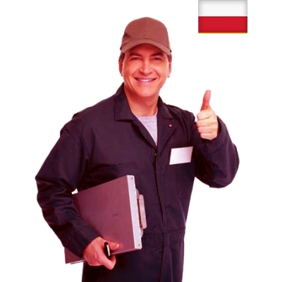 Punere în funcțiune utilaj cu echipă tehnică din Polonia
