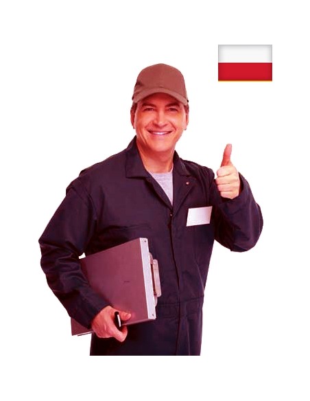 Punere în funcțiune utilaj cu echipă tehnică din Polonia