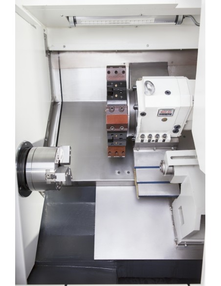 Strung CNC cu batiu inclinat CK7130B Cormak - universal cu 3 bacuri