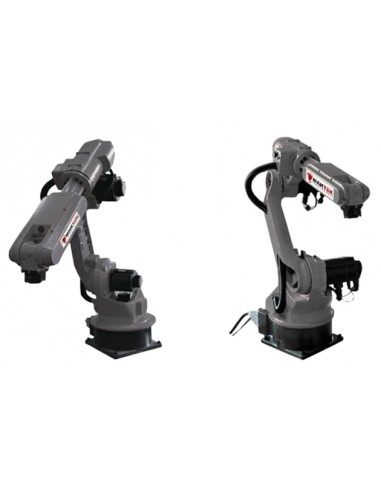 Robot industrial pentru un strung CNC