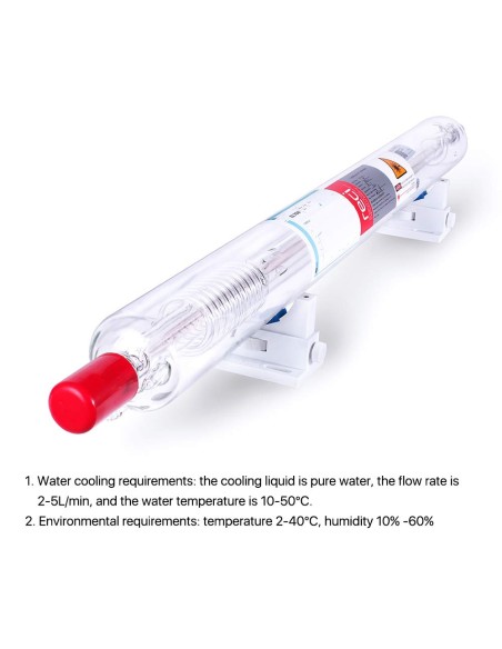 Tub laser CO2 RECI W1 80W cu durata de viata extinsa