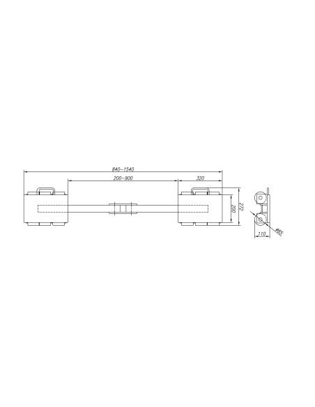 Platforma cu role reglabile Cormak WF9