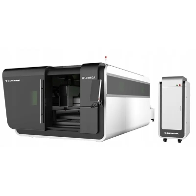 Masina laser FIBER 4000W IPG - Taiere Precisa si Rapida