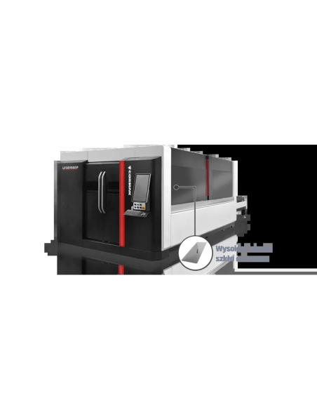 Masina laser FIBER CNC 6000W, Precizie Ridicata