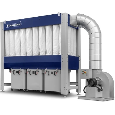 Aspirator industrial praf aschii lemn - Efficient