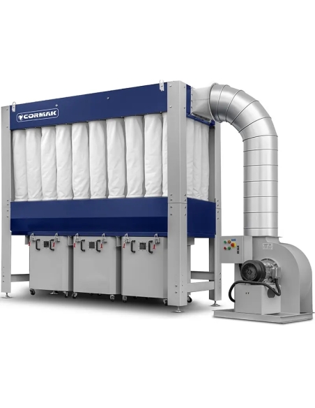 Aspirator industrial praf aschii lemn - Efficient