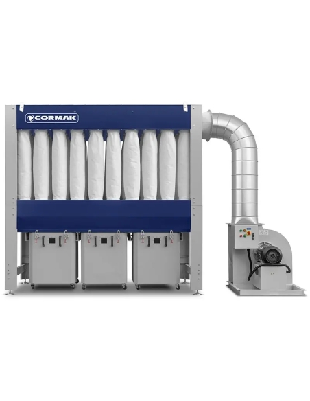 Aspirator industrial praf aschii lemn - Efficient
