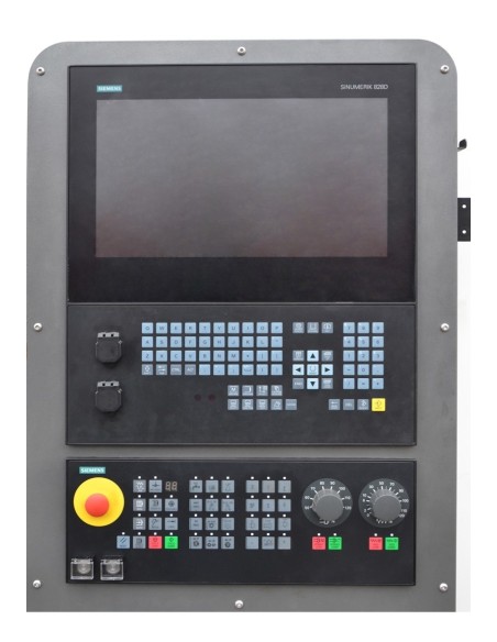 Este echipata cu controller CNC Siemens 808D