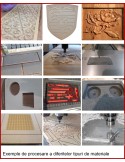 Exemple de procesare a diferitelor tipuri de materiale