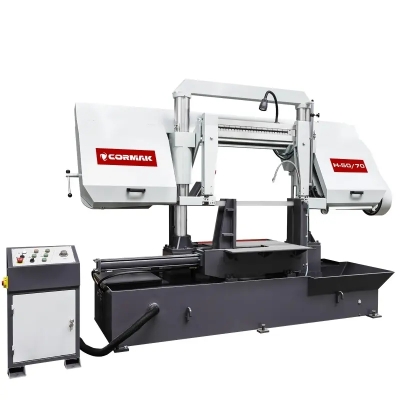 Fierastrau industrial metale CORMAK H-50/70 - Precizie Hidraulica