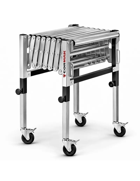 Transportor cu role extensibil, eficient CORMAK