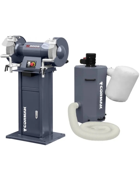 Polizor industrial CORMAK M300S cu aspirare MDC750