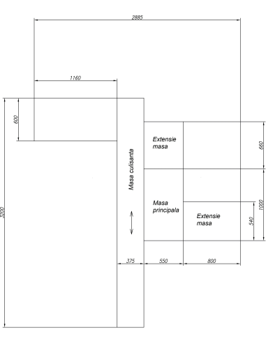 Fierastrau circular de formatizat CORMAK MJ45-KB4 - 3200 mm