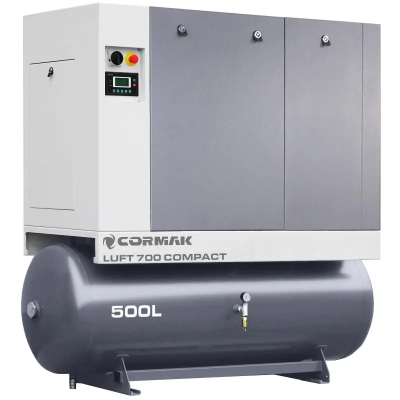 Compresor cu surub LUFT 700, 5,5kW, avantaj dublu