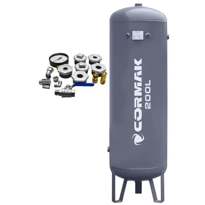 Rezervor presiune 11 bar 200L cu accesorii incluse