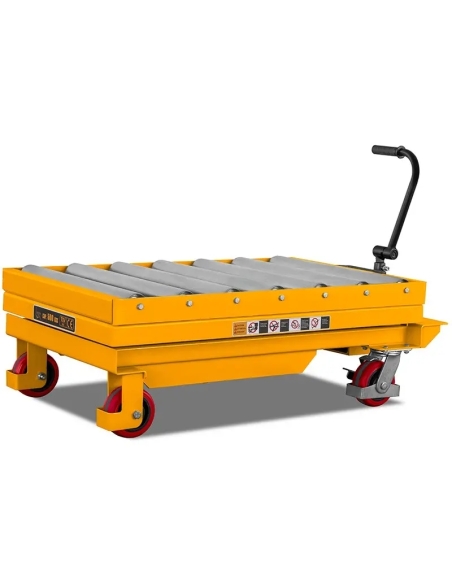 Carucior platforma 500kg ridicare 1000mm