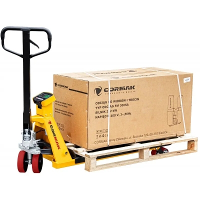 Transpalet cu cantar 2500kg CORMAK - Precizie si Eficienta 2