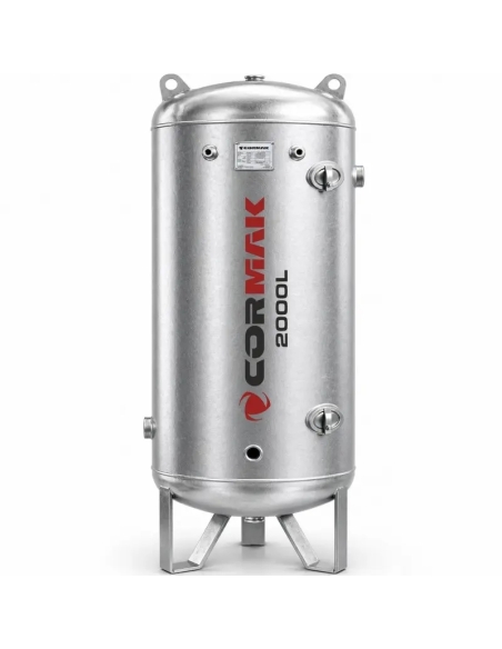 Rezervor presiune galvanizat vertical 2000 L, robust