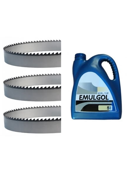 Set 3 panze bimetalice 27x0,9x2715 cu ulei ES-12 5L