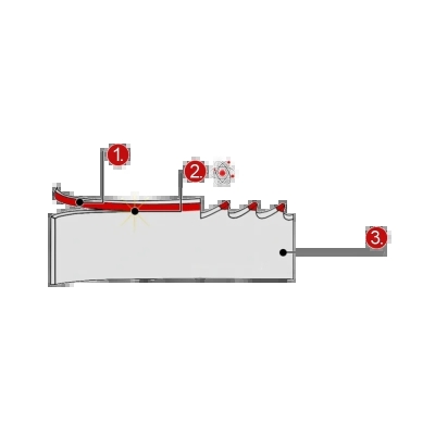 Panza bimetalica M42 27x0,9x2910 pentru taiere metalelor 2