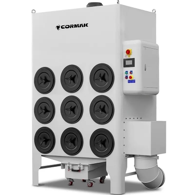 Extractor industrial ODL9K - filtru nano 99,9% si sertar colectare