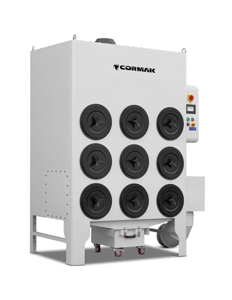 Extractor industrial ODL9K - filtru nano 99,9% si sertar colectare
