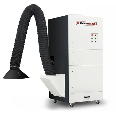 Extractor mobil fum sudura CORMAK OS4000M cu filtre cartus 2