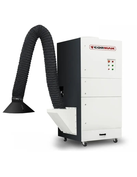 Extractor mobil fum sudura CORMAK OS4000M cu filtre cartus