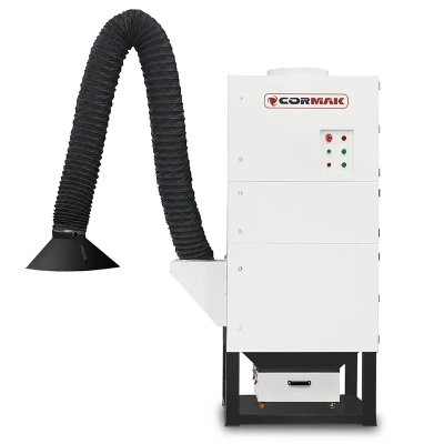 extractor fum sudura cormak os4000s - filtru cartus si recipient 50l