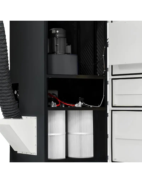 extractor fum sudura cormak os4000s - filtru cartus si recipient 50l