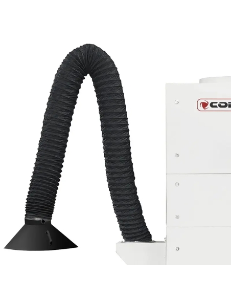 extractor fum sudura cormak os4000s - filtru cartus si recipient 50l