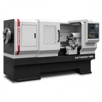 Strung CNC pentru țevi CORMAK CKT800×3000 cu ax 190 mm