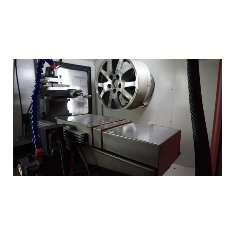 Strung CNC pentru jante 28″, recondiționare precisă