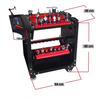 Masă portscule SK30 BT30 DIN30 cu 40 prize stabile 2