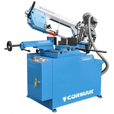 Fierăstrău cu bandă CORMAK S200R pentru tăiere metal