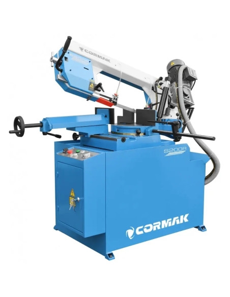 Fierăstrău cu bandă CORMAK S200R pentru tăiere metal