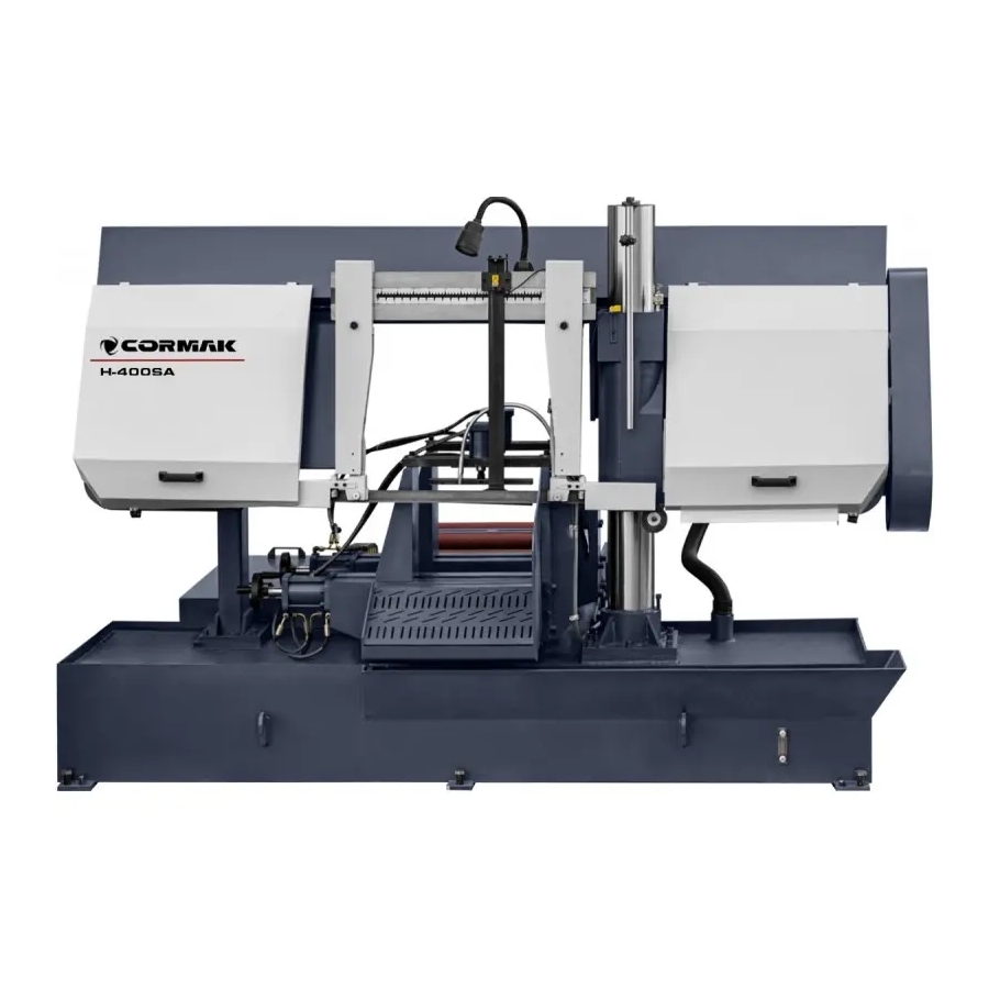 Fierăstrău automat cu bandă CORMAK H400SA pentru metal