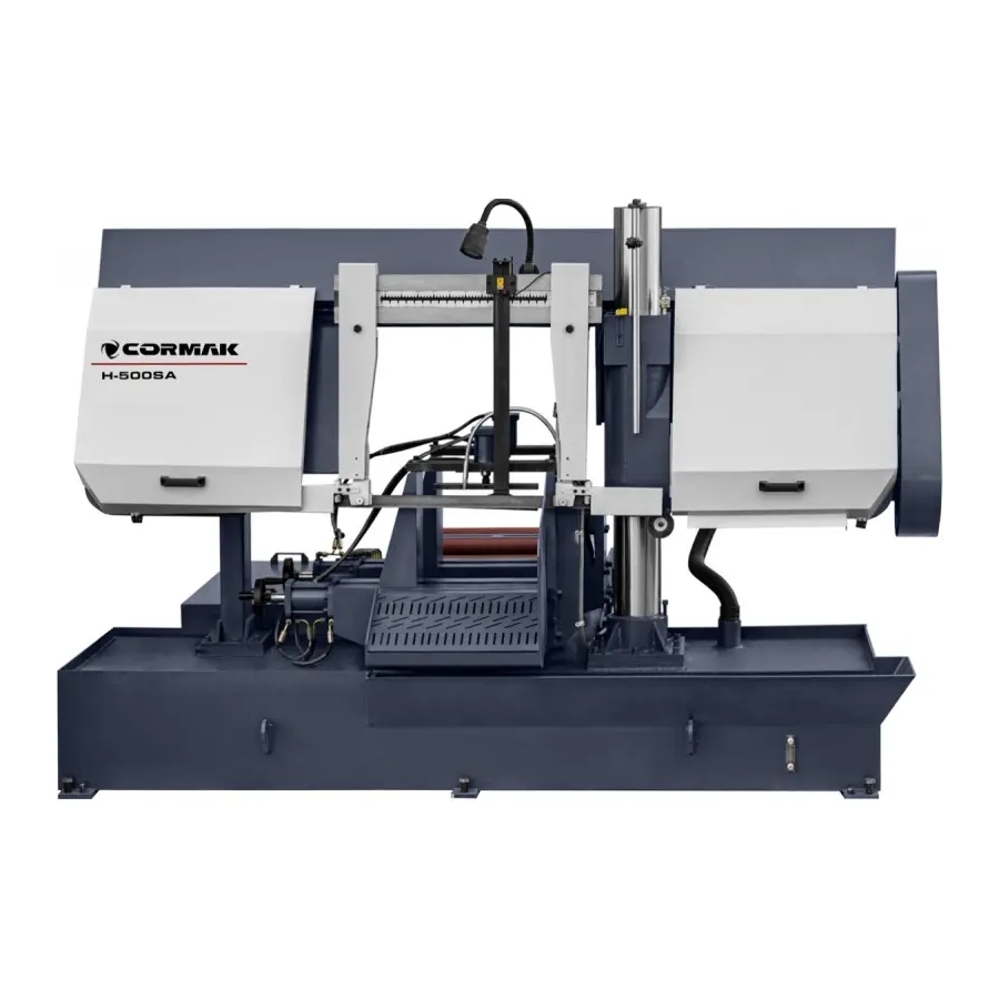 Fierăstrău automat CORMAK H500SA pentru tăiere metal